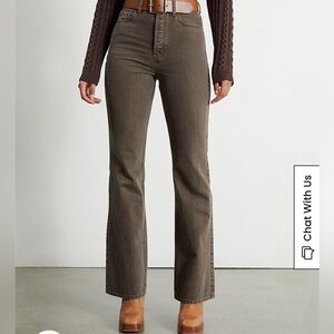 Pacsun Brown Highwaisted Bootcut Jeans Size 26